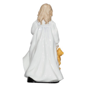 Young Girl with Teddy Bear (Prototype) - Royal Doulton Figurine