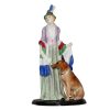 Rosamund with Dog HN1320 - Royal Doulton Figurine
