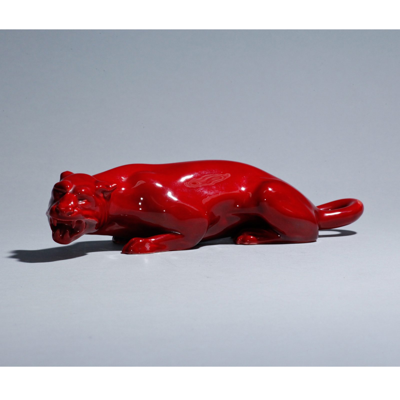 Flambe Panther - Royal Doulton Animal