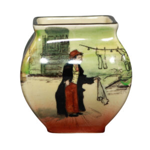 Dickens Artful Dodg Bud Vase - Royal Doulton Seriesware
