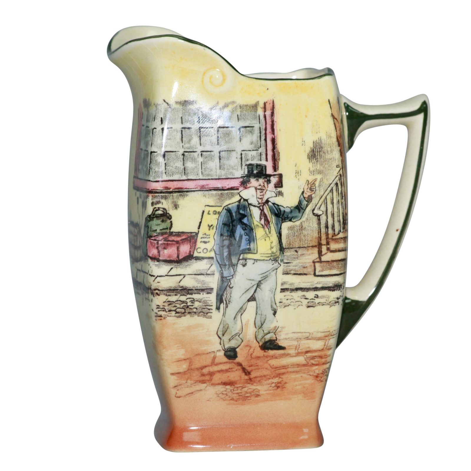Dickens Cap'n Cuttle Pitcher 5H - Royal Doulton Seriesware