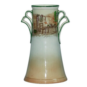 Dickens Fagin Vase 7.25H - Royal Doulton Seriesware