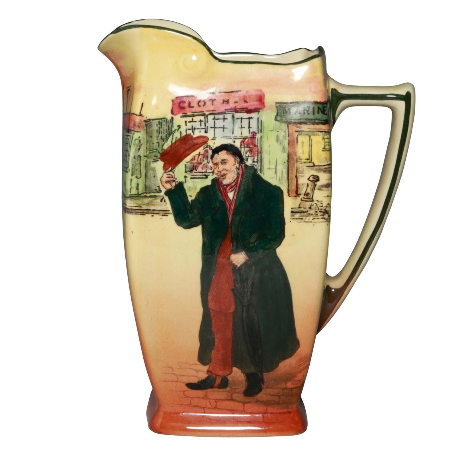 Dickens Mr Squeers Pitcher 7H - Royal Doulton Seriesware
