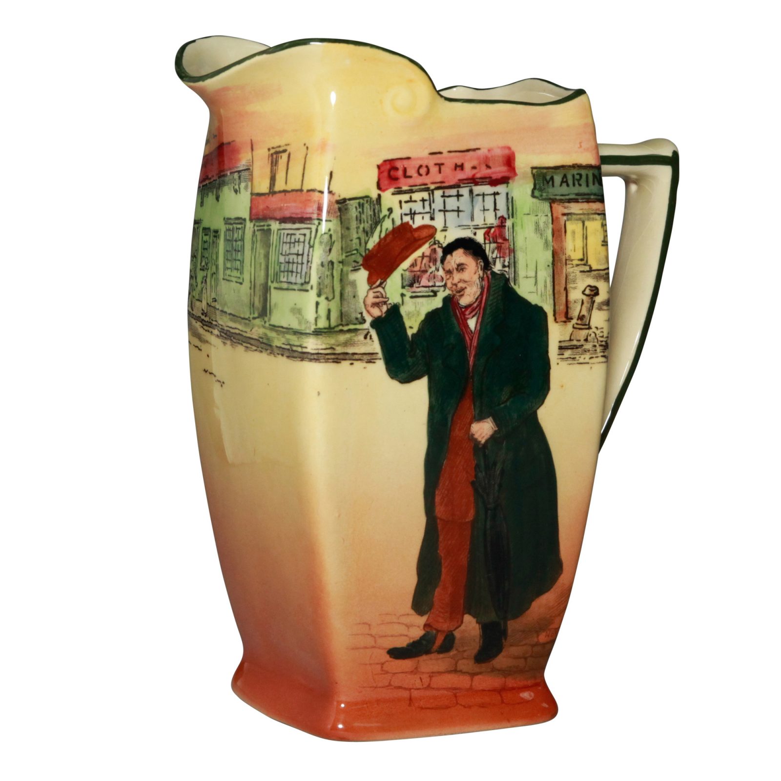 Dickens Mr Squeers Pitcher 7H - Royal Doulton Seriesware