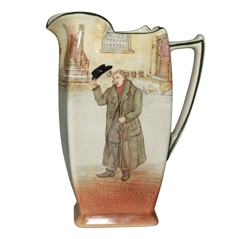 Dickens Mr Squeers Pitcher 8H - Royal Doulton Seriesware