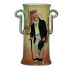 Dickens Old Peggoty Vase 5.75H - Royal Doulton Seriesware