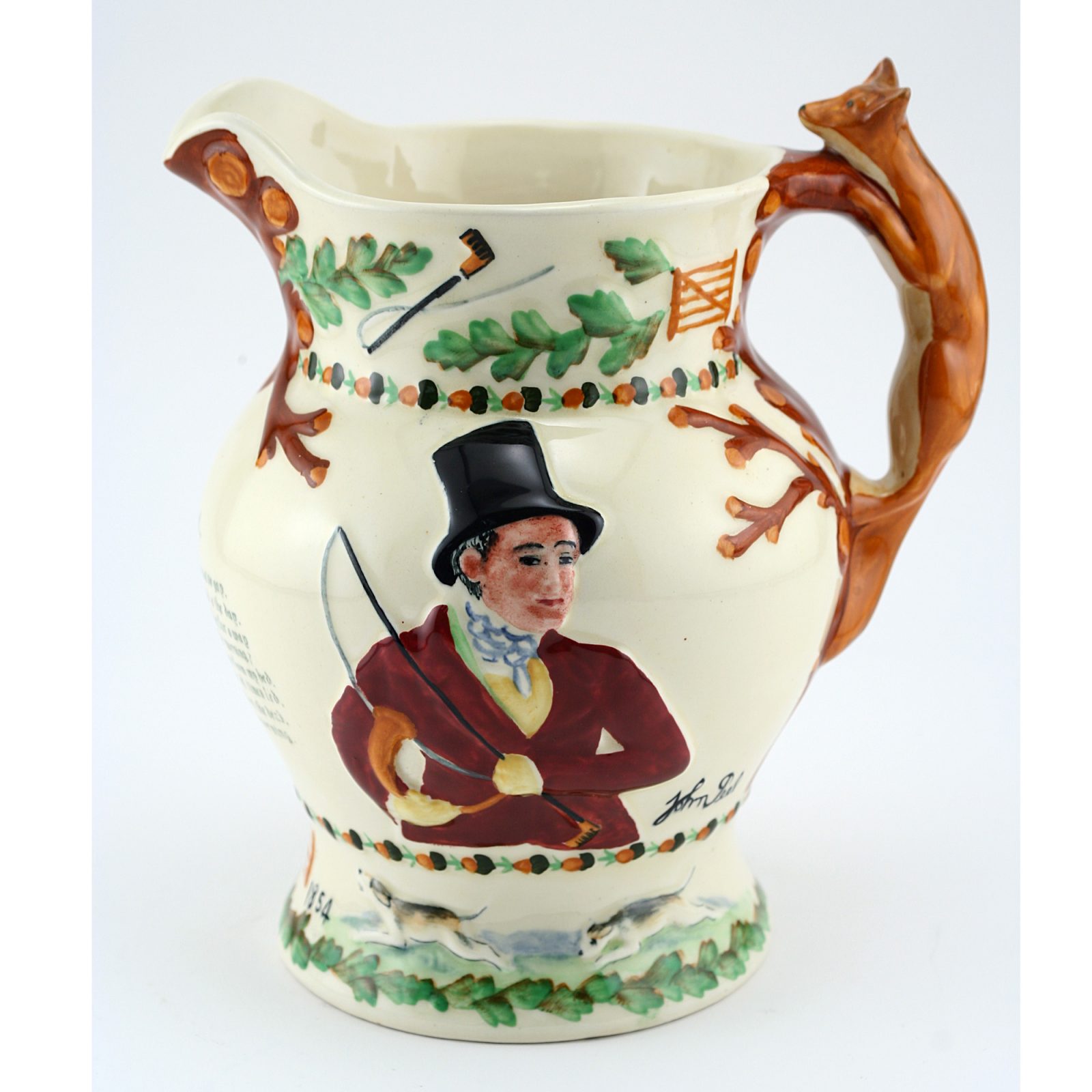 Crown Devon Musical Jug John Peele Seaway China Co.