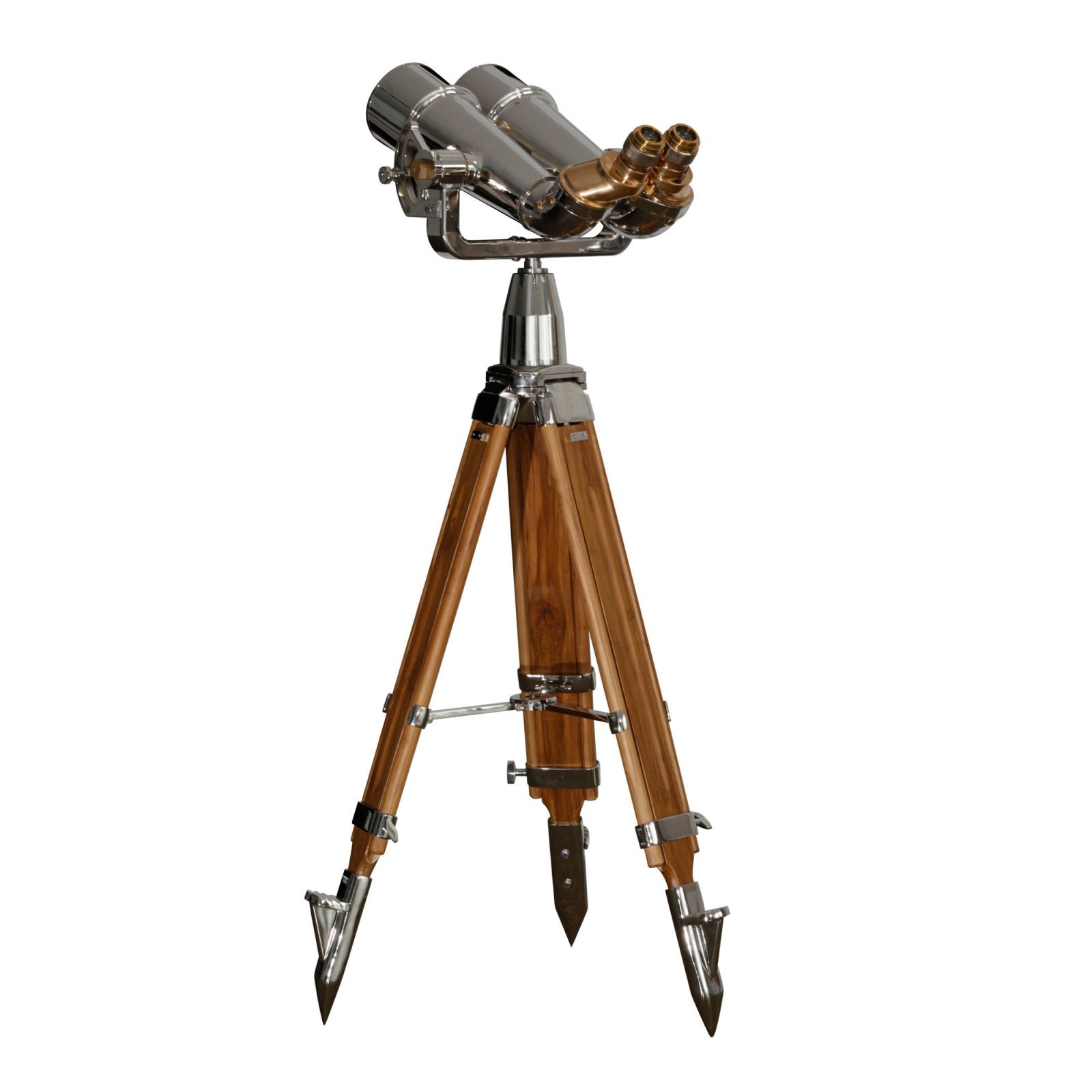 20x120 (70 Degree) Japanese Binoculars on Wood Tripod
