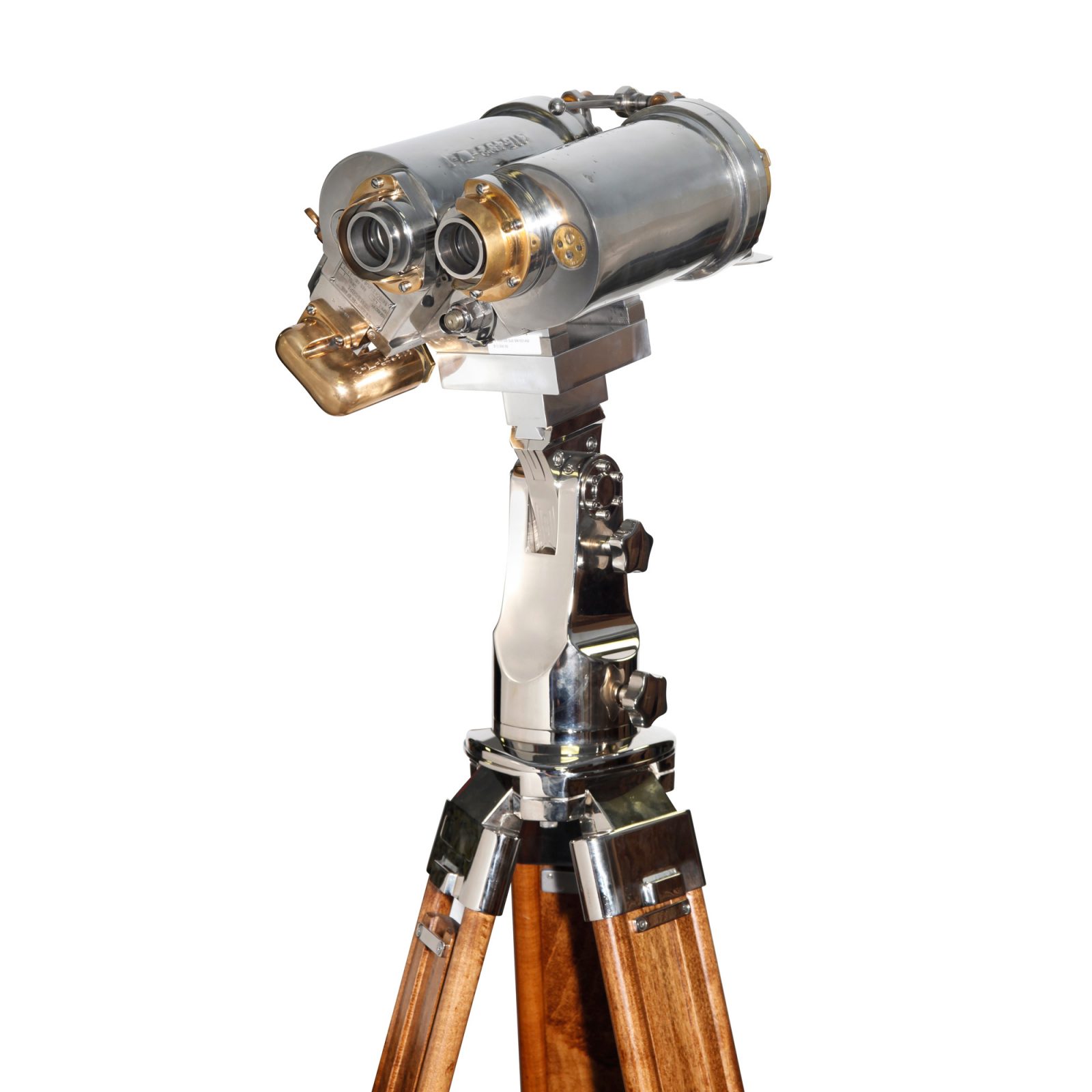 7x50 Bausch & Lomb US Naval Submarine Binocular on Tripod