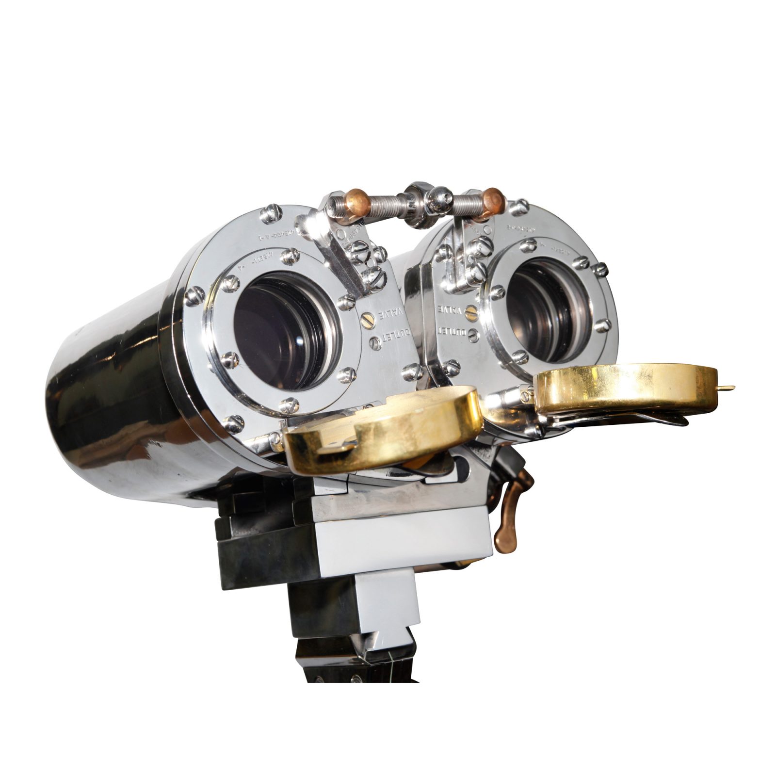 7x50 Bausch & Lomb US Naval Submarine Binocular on Tripod