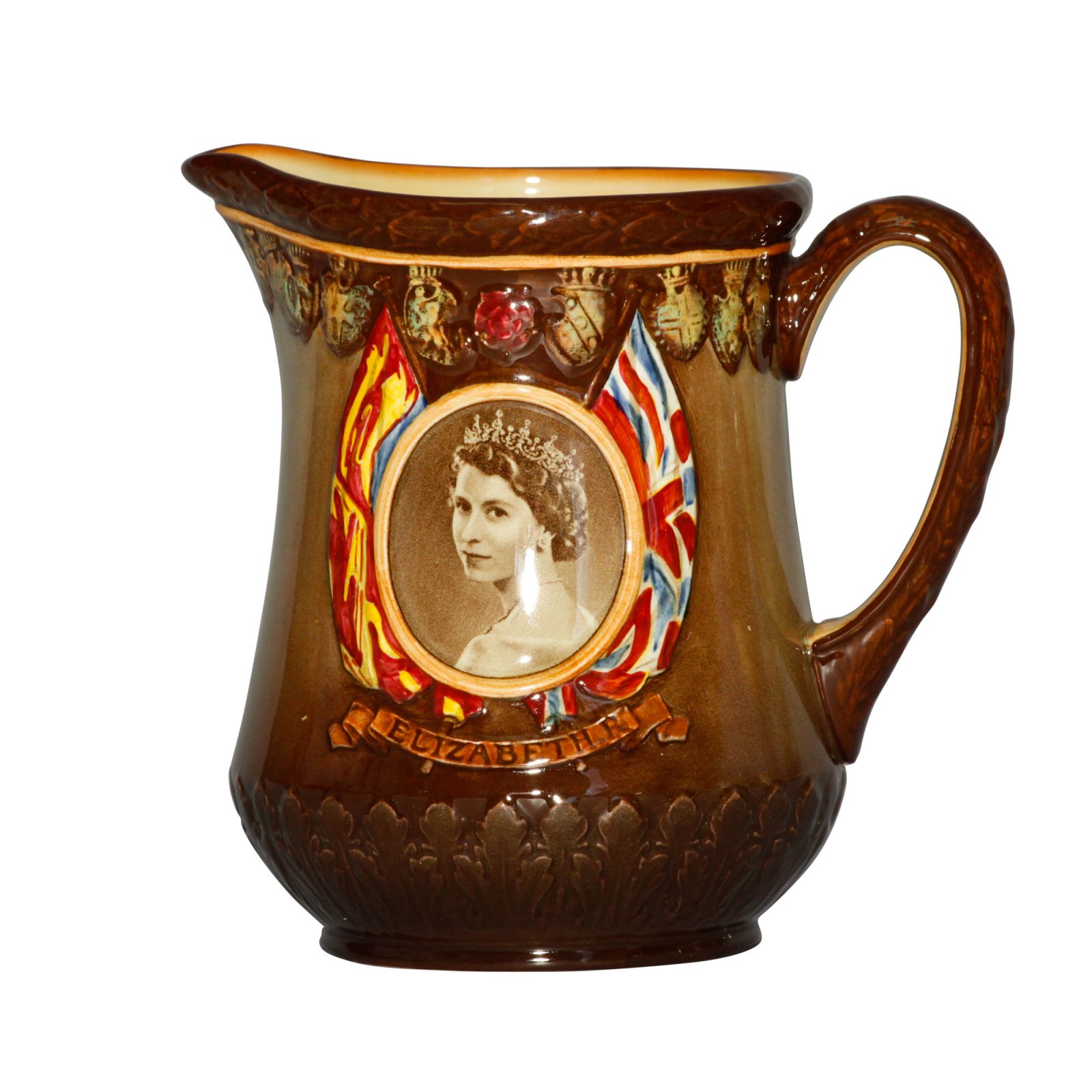 Queen Elizabeth II Pitcher - Royal Doulton Commemorative