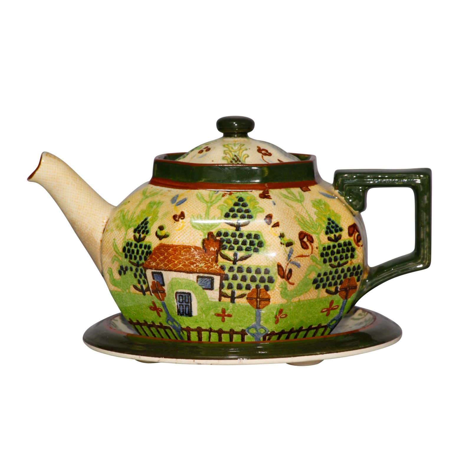 Sampler D3749 - 2pc. Teapot and Trivet Set - Royal Doulton Seriesware