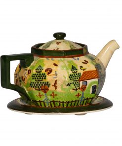 Sampler D3749 - 2pc. Teapot and Trivet Set - Royal Doulton Seriesware