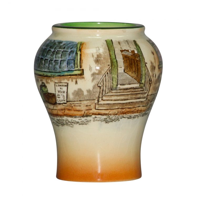 Dickens Alfred Jingle Vase 5H - Royal Doulton Seriesware