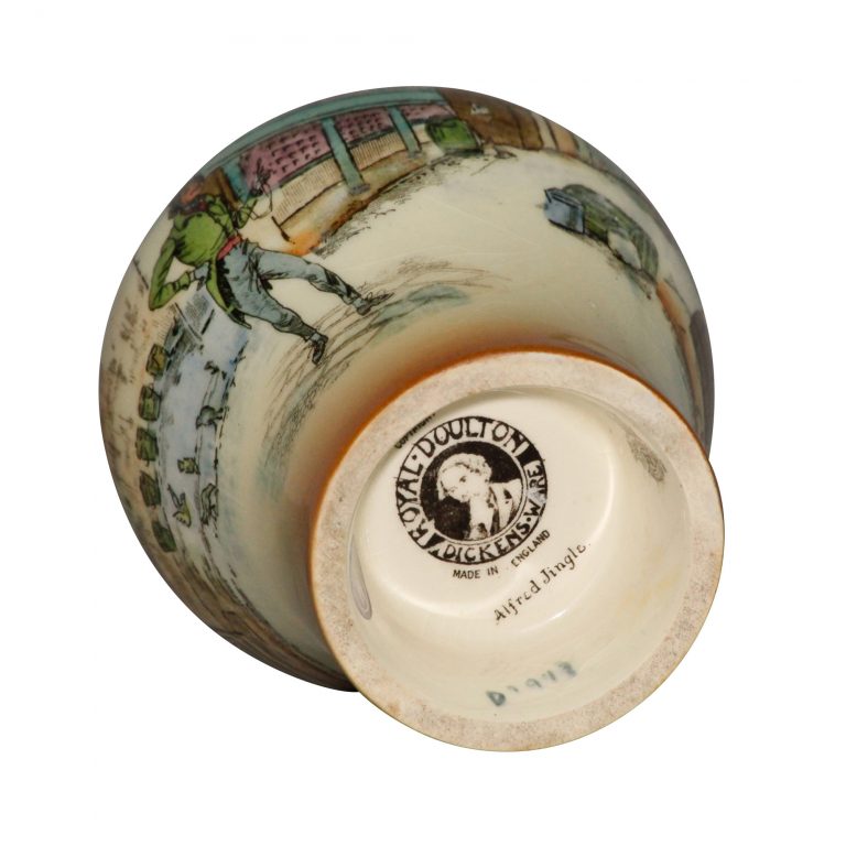 Dickens Alfred Jingle Vase 5H - Royal Doulton Seriesware
