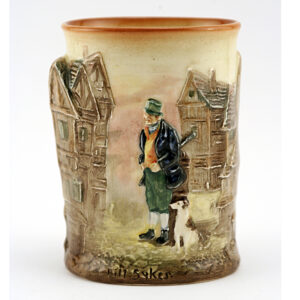 Dickens Bill Sykes Relief Vase - Royal Doulton Seriesware