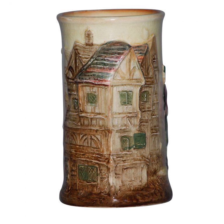 Dickens Bill Sykes Relief Vase - Royal Doulton Seriesware