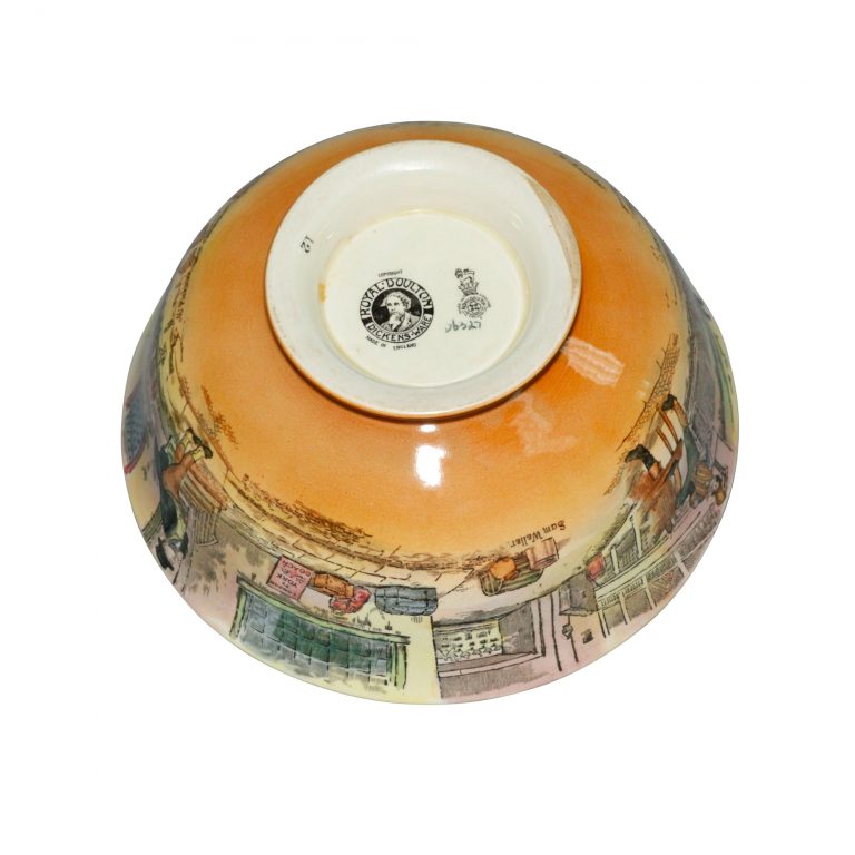 Dickens Bowl Pedestal 7Dia - Royal Doulton Seriesware