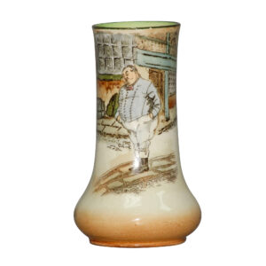 Dickens Fat Boy Vase 5H - Royal Doulton Seriesware