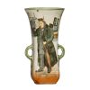 Dickens Mr Squeers Vase 6H - Royal Doulton Seriesware