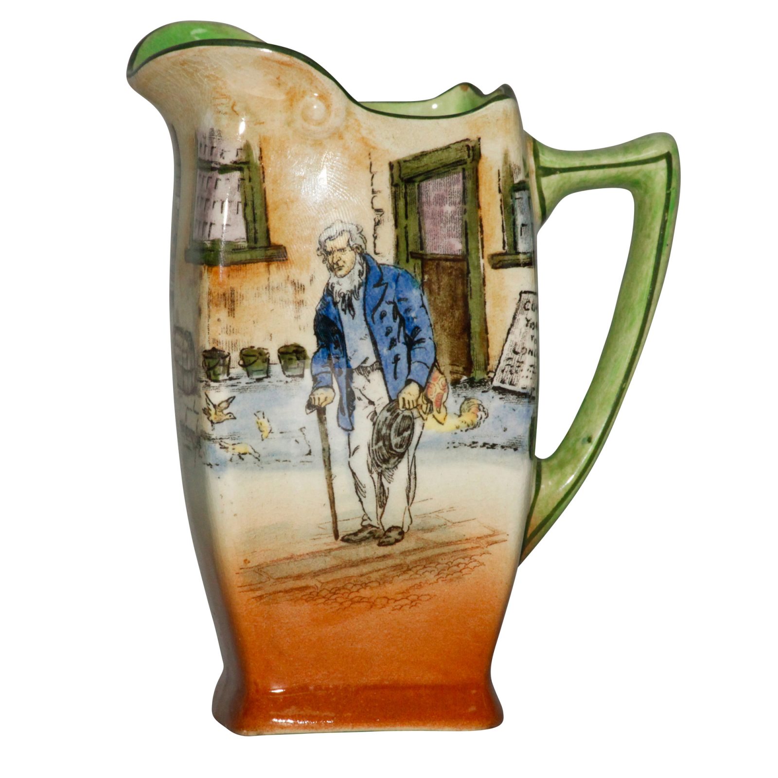 Dickens Old Peggoty Pitcher 5H - Royal Doulton Seriesware