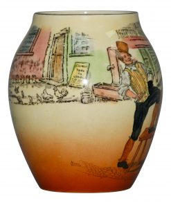 Dickens Sam Weller Vase 6H - Royal Doulton Seriesware