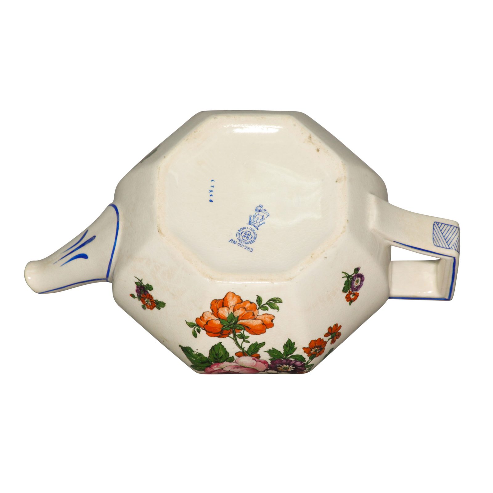 Teapot "Floral" - Royal Doulton Seriesware
