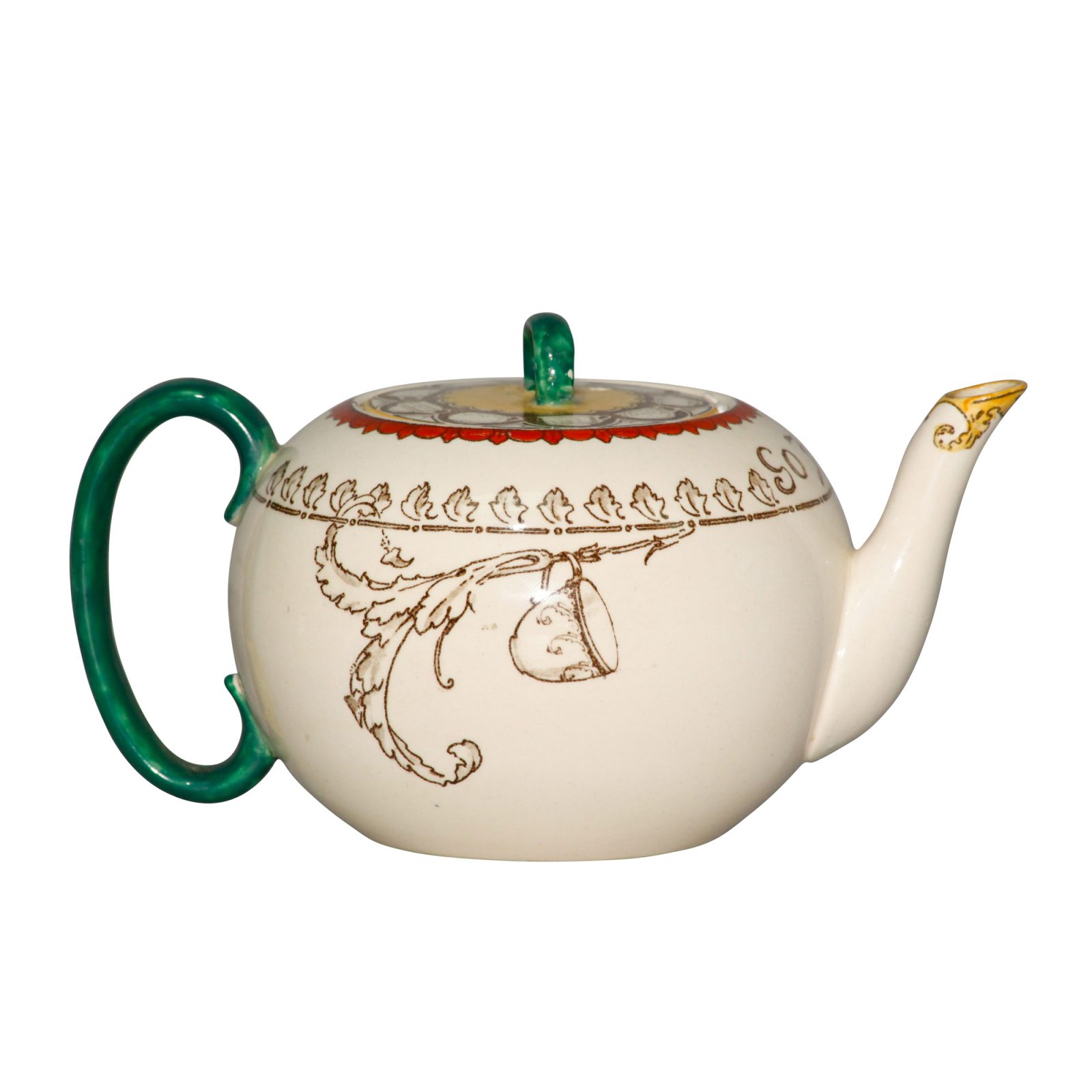 Teapot "Monks and Mottoes" - Royal Doulton Seriesware