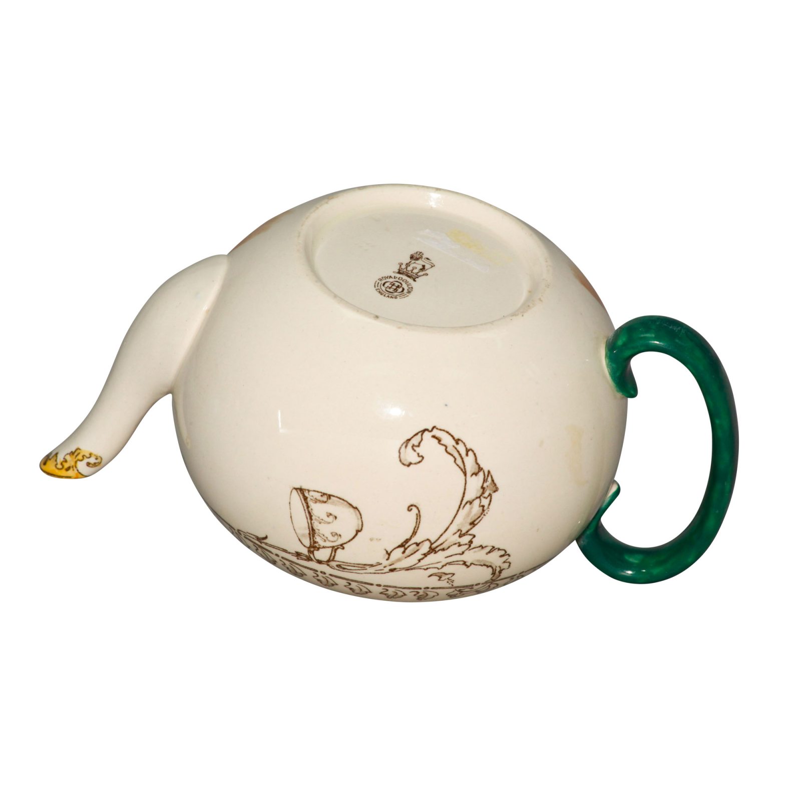 Teapot "Monks and Mottoes" - Royal Doulton Seriesware