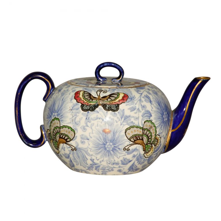 Teapot "Flowers and Butterflies" - Royal Doulton Seriesware