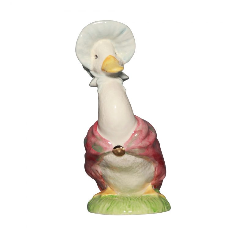 Jemima Puddle Duck Gold LRGSiz - Beswick Figurine