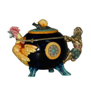 Cockerel Monkey Teapot - Minton Teapot