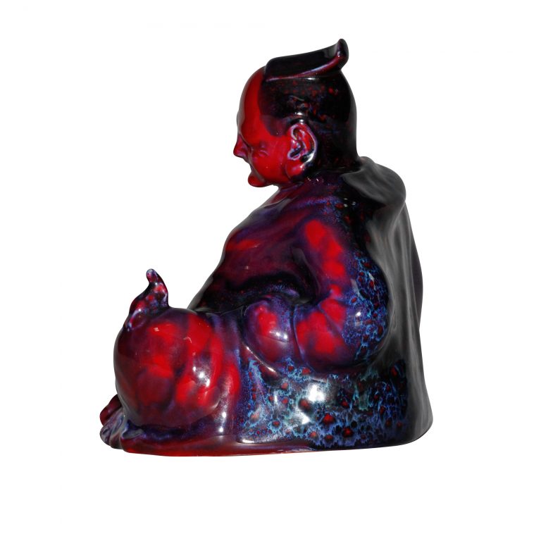 Sung Smiling Buddha - Royal Doulton Flambe