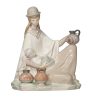 Peruvian Girl Baby Glossy - Lladro Figurine