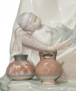 Peruvian Girl Baby Glossy - Lladro Figurine