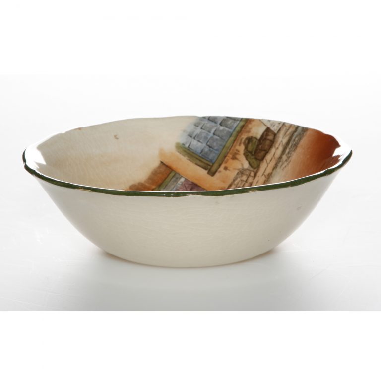 Dickens Bowl Shallow Scalloped - Royal Doulton Seriesware