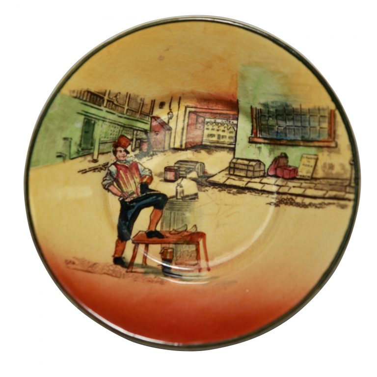 Dickens Sam Weller Saucer - Royal Doulton Seriesware