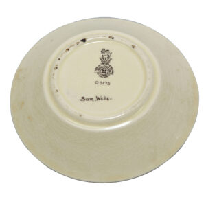 Dickens Sam Weller Saucer - Royal Doulton Seriesware