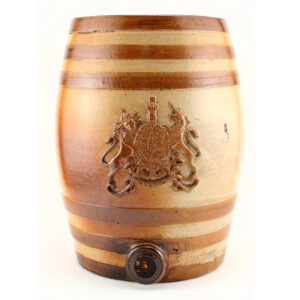 Doulton Lambeth Liquor Barrel - Royal Doulton Stoneware