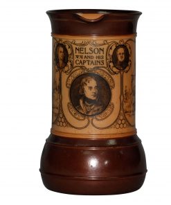 Nelson and His Capt Pitcher BR - Royal Doulton Stoneware