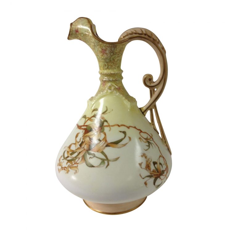 Burslem Pitcher Yellow Vellum