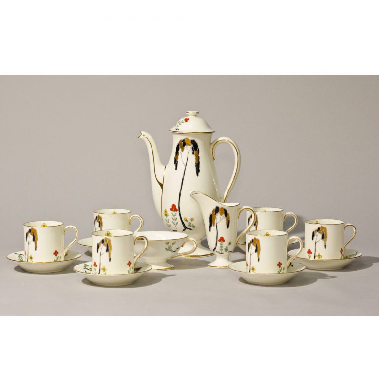 Coffee Set Art Deco 15 pc