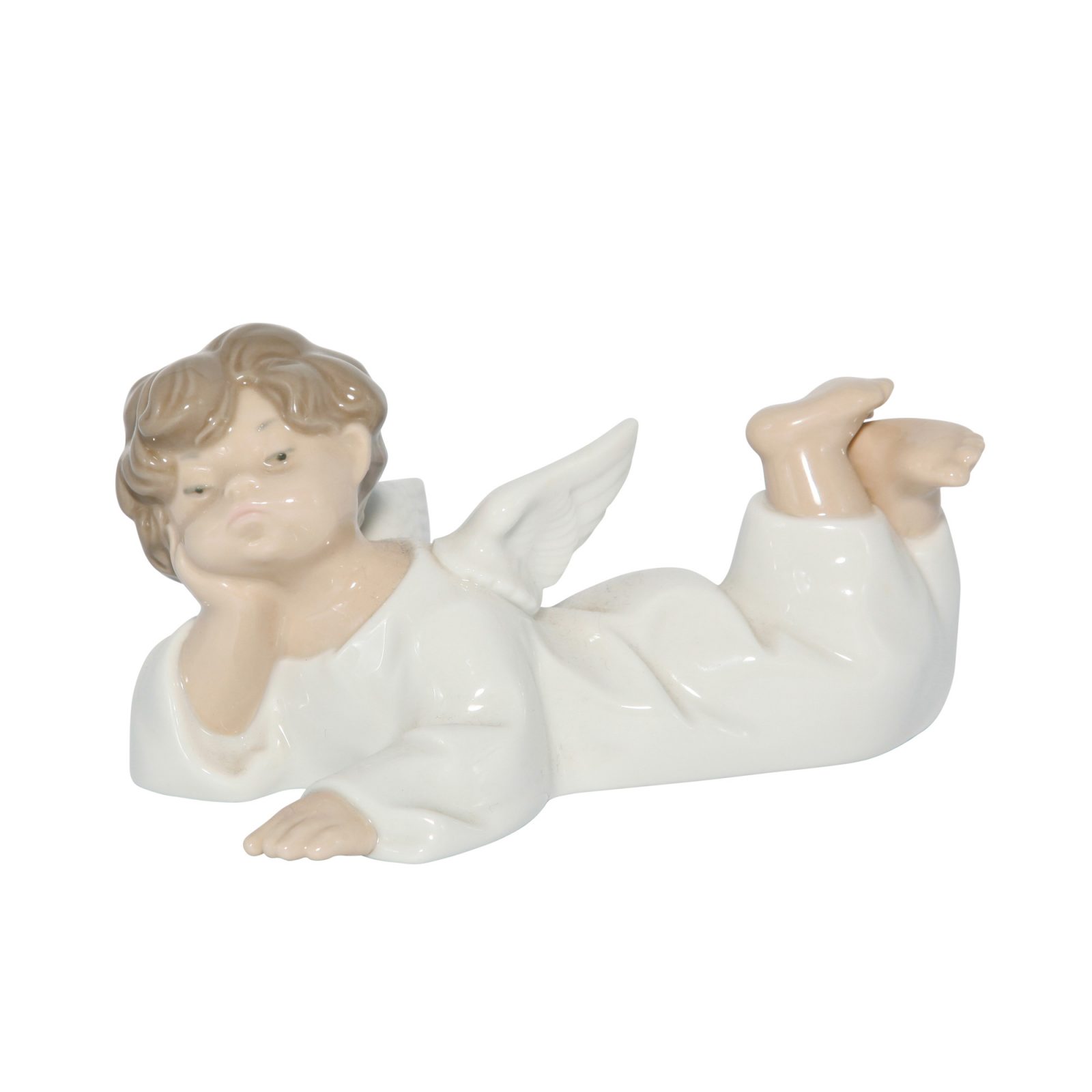 Angel Laying Down 01004541 - Lladro Figure