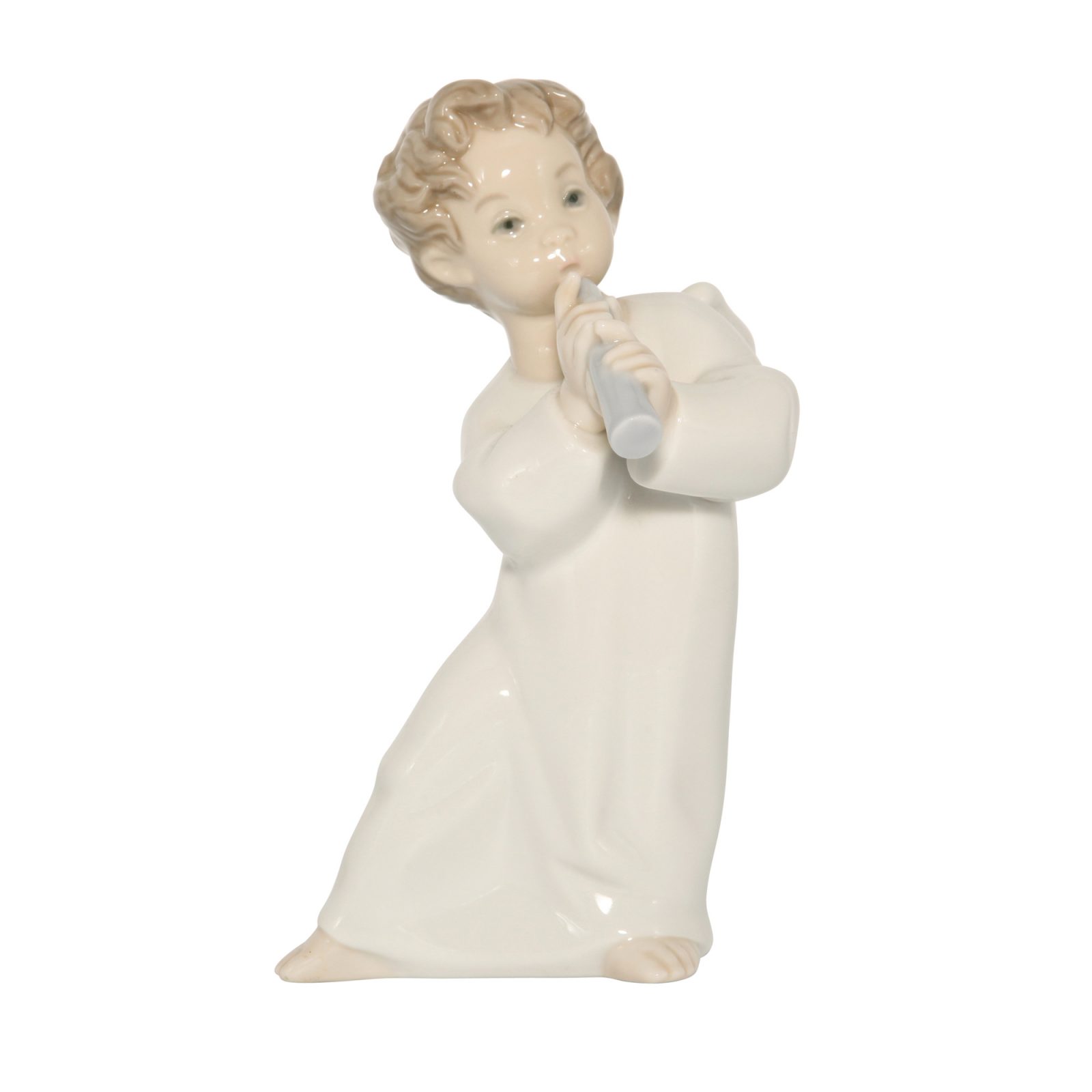 Angel with Flute 01004540 - Lladro Figure