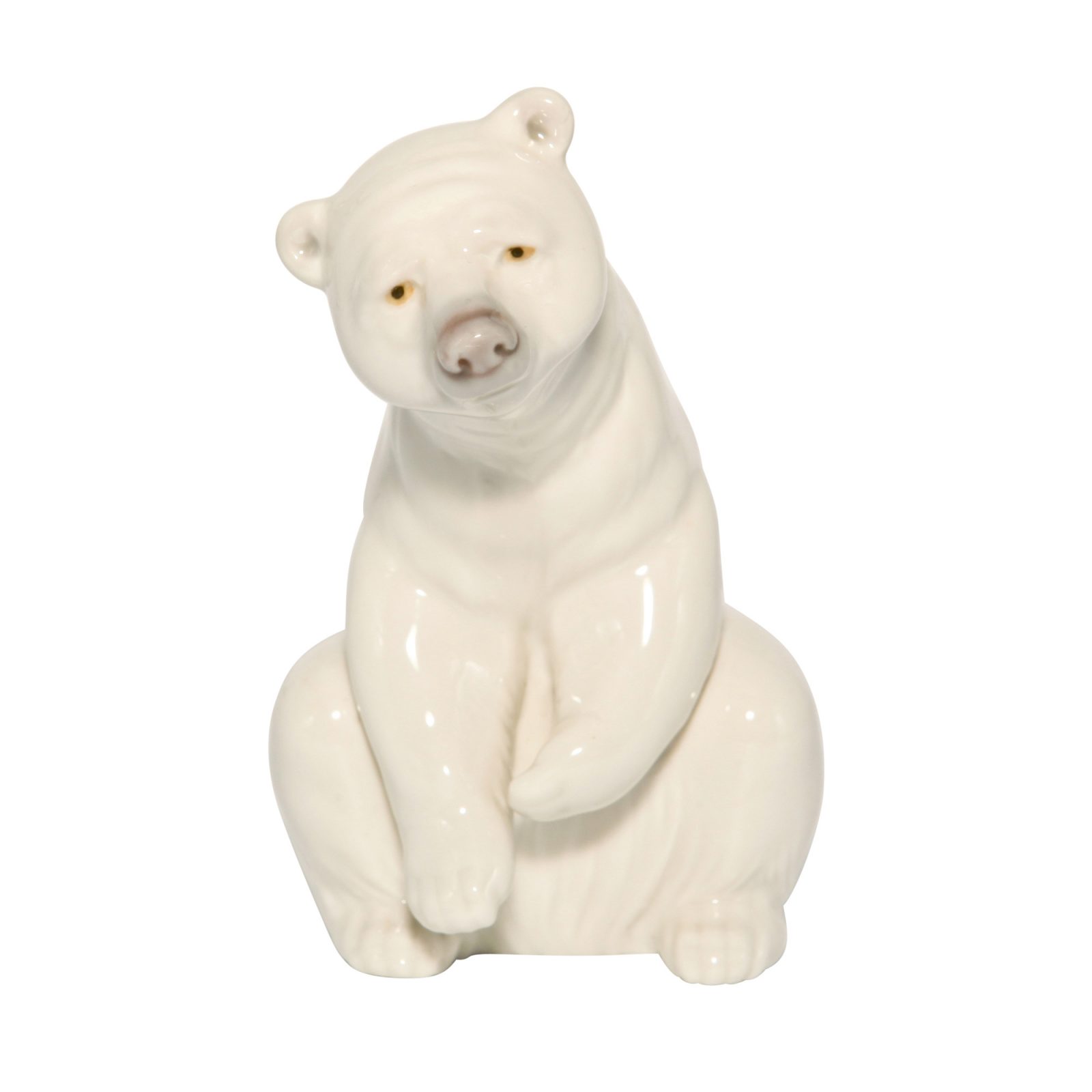 Attentive Polar Bear 01001207 - Lladro Figure