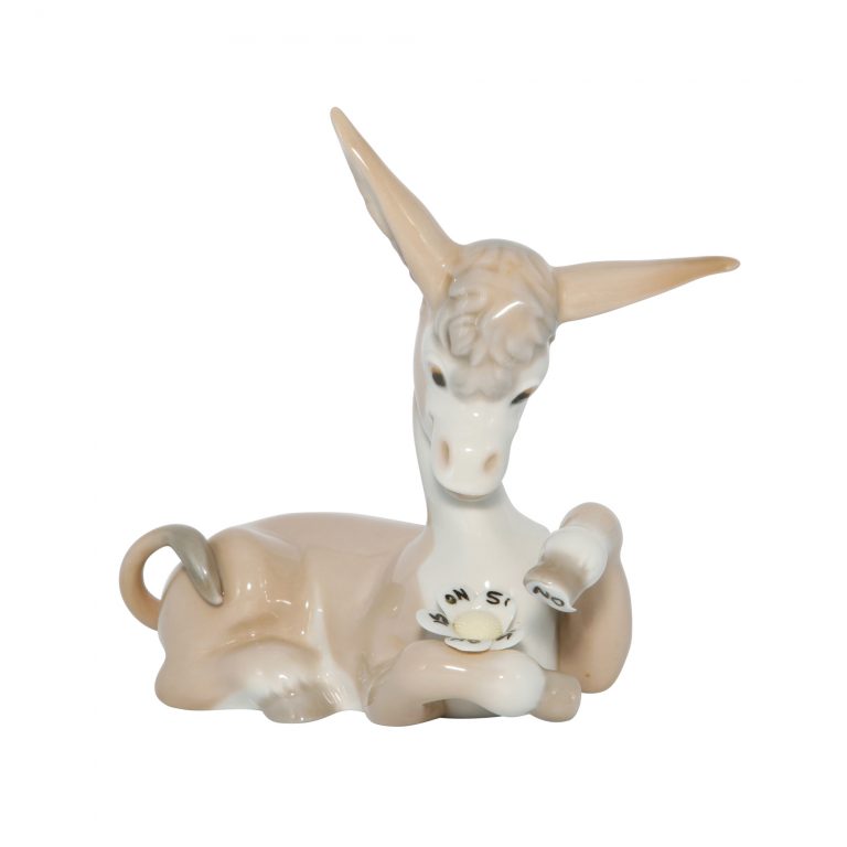 Donkey in Love 4524 - Lladro Figure