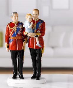 Future Kings HN5884 (Prince Charles, Prince Edward and Prince George) - Royal Doulton Figurine
