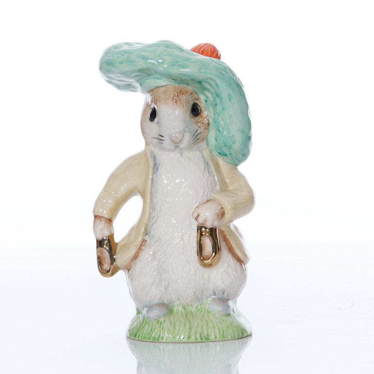 Benjamin Bunny with Gold Shoes (Large Size) - Beatrix Potter Figure