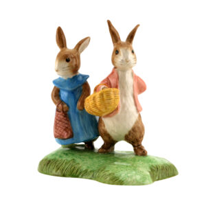 Flopsy and Benjamin - Beatrix Potter Tableau