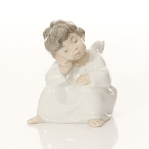 Angel Thinking 01004539 - Lladro Figure